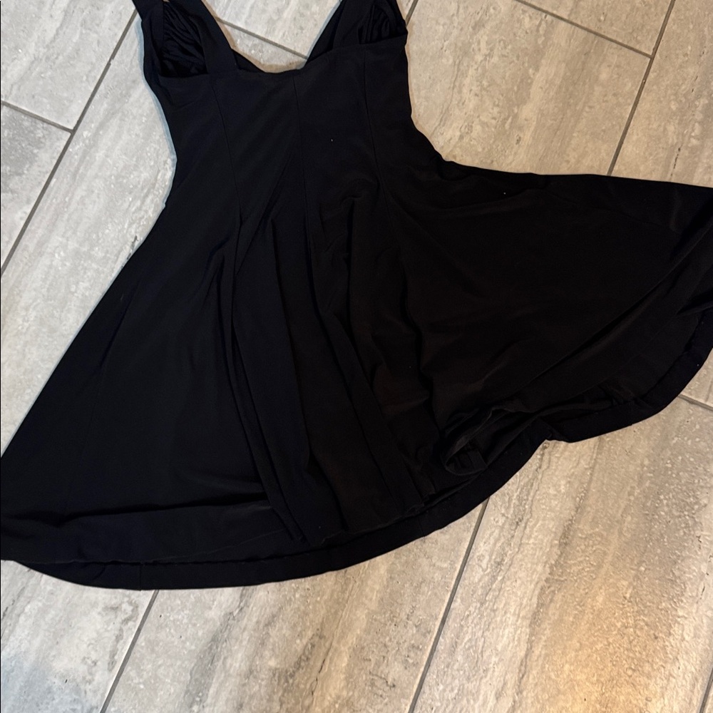 NWOT Norma Kamali Little Black Dress - Picture 8 of 9
